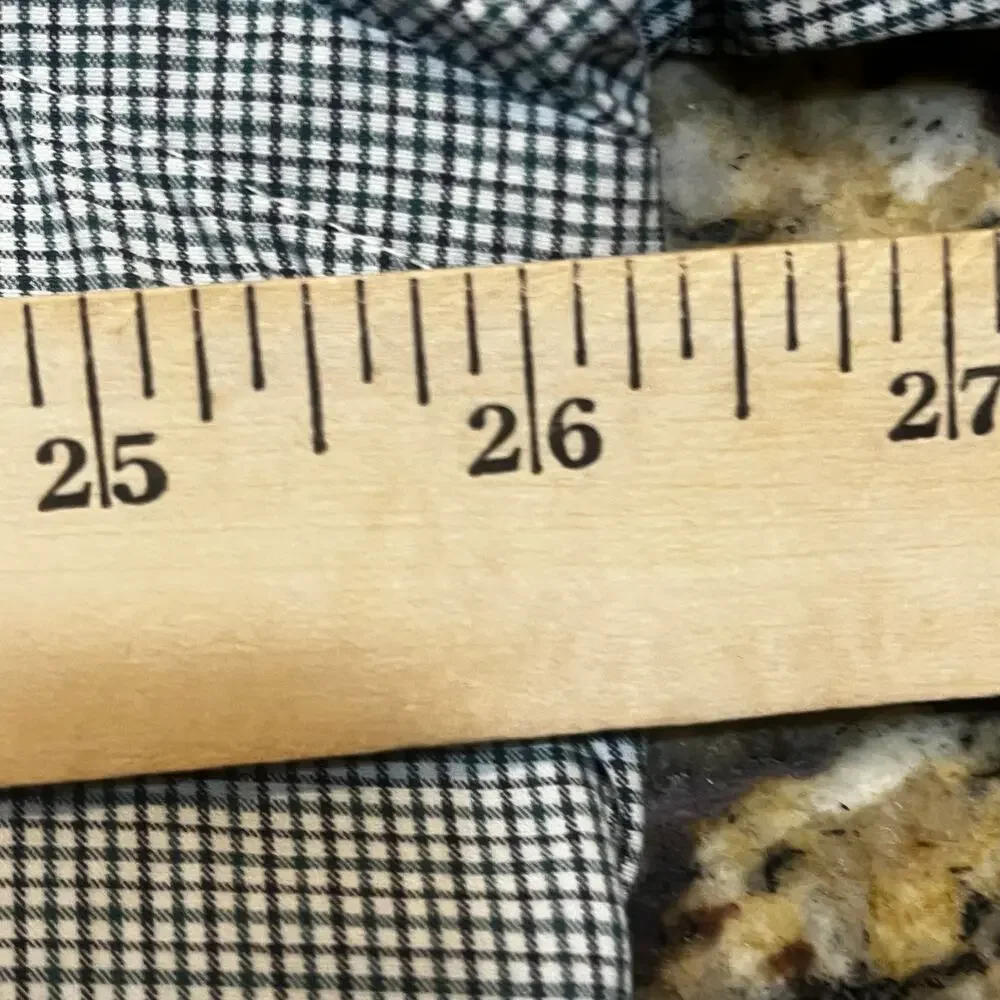 Ralph Lauren Custom Fit Button Down Shirt Blue‎ Gingham Long Sleeve Men’s XXL